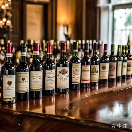 顶级红酒品牌盘点，价格不菲。