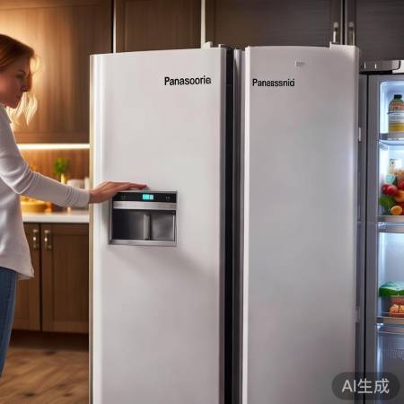 松下冰箱除霜，保鲜延寿。