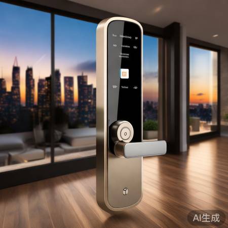 中高端智能锁，功能丰富，服务完