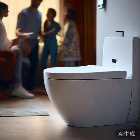 “5000元壁挂式智能马桶，性