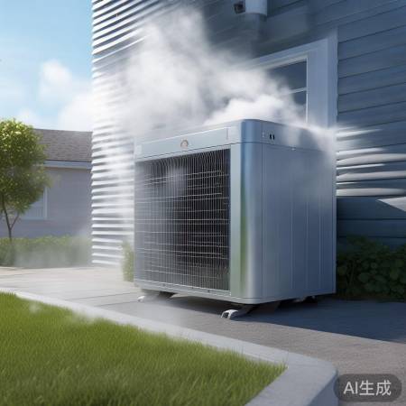 “空气能加热，节能又神奇。”