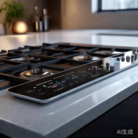 智能燃气灶，轻松调压触控便捷