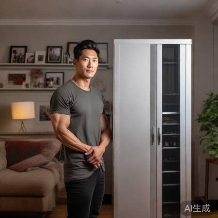 吴京代言保险柜：家庭安全爱好者