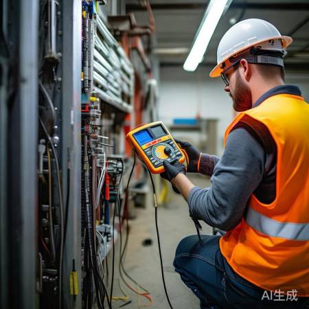 “接地完成，定期检查，安全第一