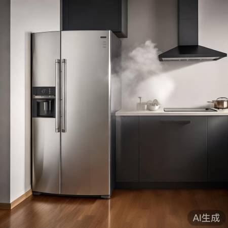 油烟机对冰箱散热不良，环境恶化