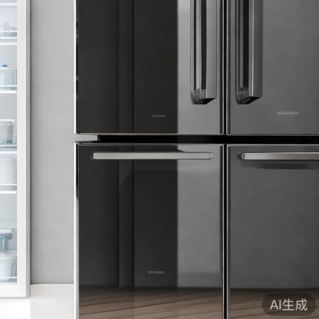 465升十字冰箱，分区合理，食