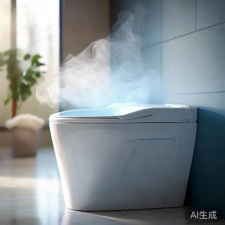 智能马桶自动除臭，如厕更舒适