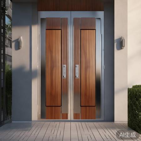 双包入户门，安全美观两不误。