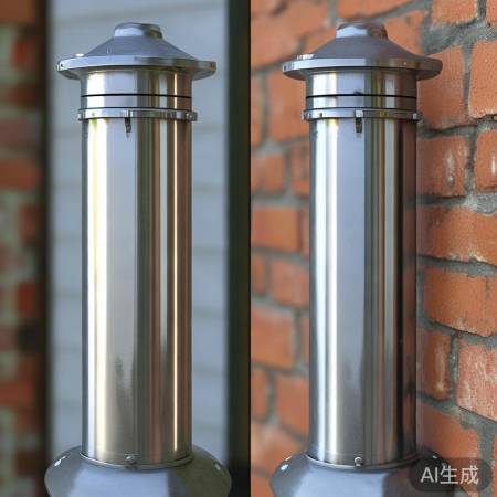 材质选不锈钢或镀锌钢，壁挂炉烟