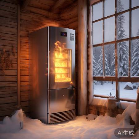 寒冷地区必备，热力冰箱取暖神器