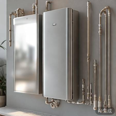 壁挂炉管路，实用美观搭配。