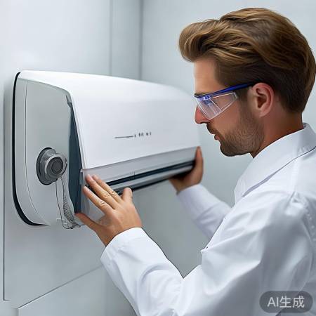 “检查智能空调传感器，确保无损