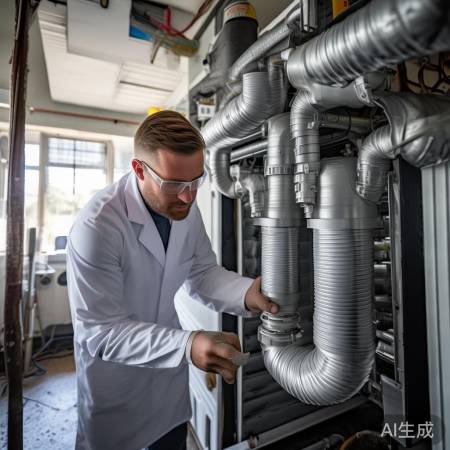 检查空调连接管，防泄漏。