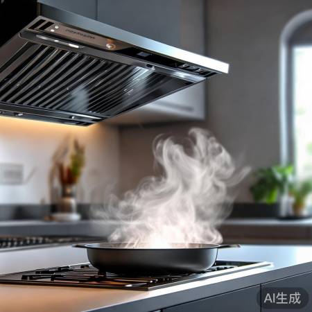 康星油烟机变频节能，自清洁省心