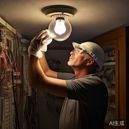 安全第一，换灯管先断电，戴手套