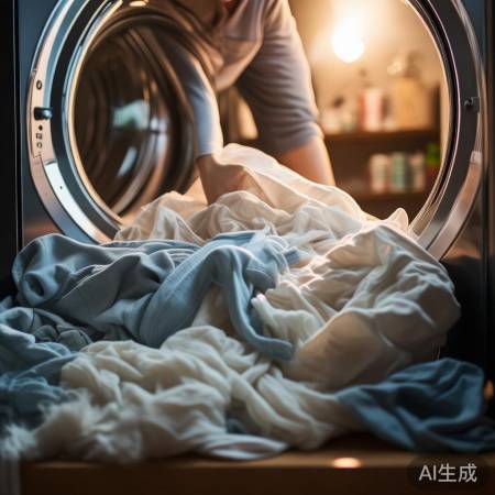 烘干完毕，抖抖更蓬松。