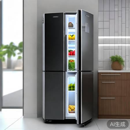 海尔冰箱火，研发强，保鲜节能。