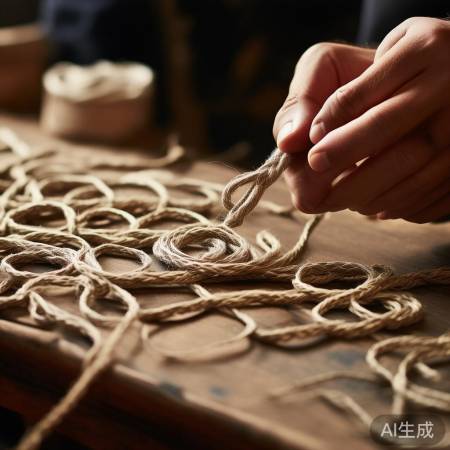 编织更复杂结，可尝试双结或三结