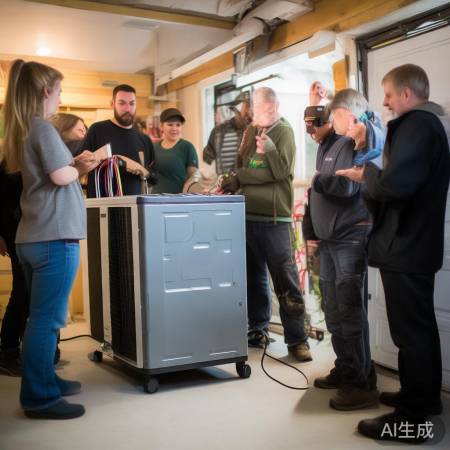 自制作热泵，随心调控，效果佳。