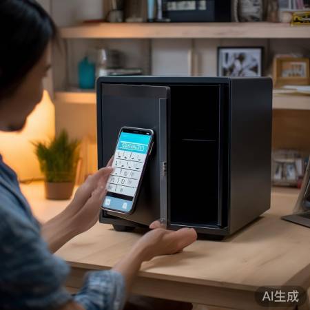 “小巧保险柜，安心出门必备，轻