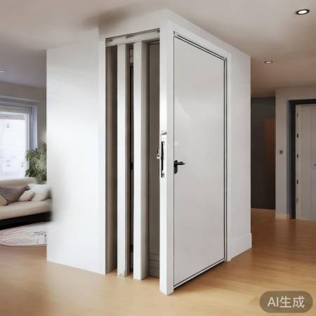 隐形门：颜色、材料和工艺巧设计