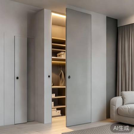 隐形门，美观实用，空间魔法。