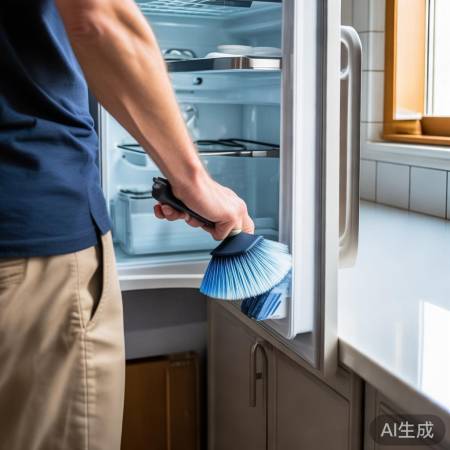 冰箱冷凝器清洁小技巧