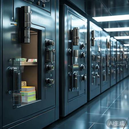 银行保险柜，安全存放贵重物品