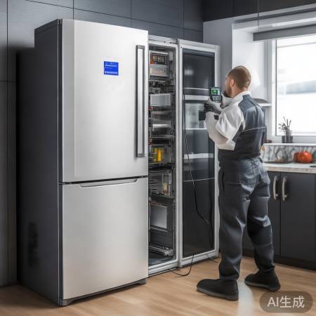 冰箱报警，内部部件故障，请修！