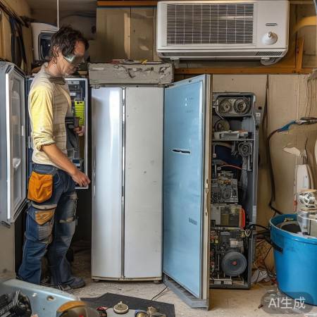 改装冰箱空调，准备闲置冰箱与壁