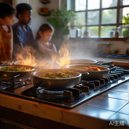 燃气灶使用须知，安全第一。