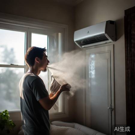 室内降温，湿毛巾擦身，风口增湿