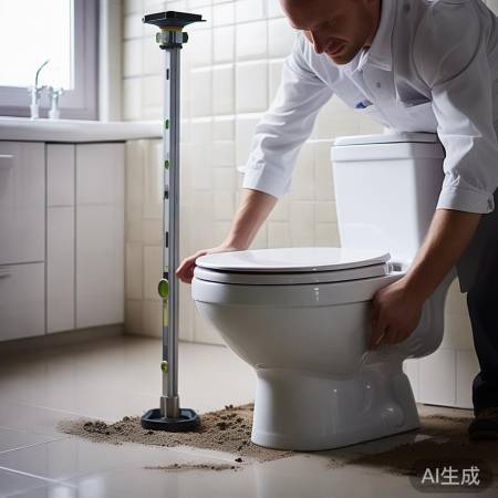 安装新马桶，四角水平，稳如泰山