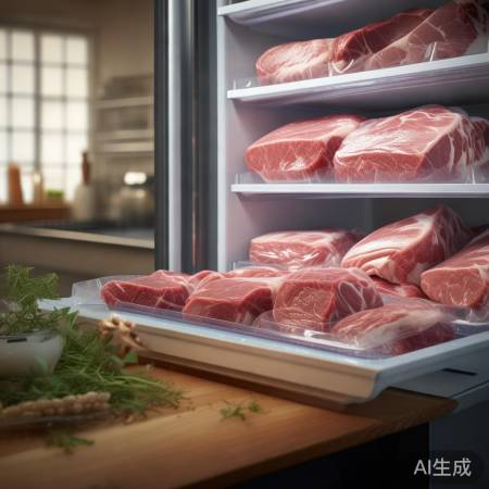 冷藏保鲜，肉包封好防污染