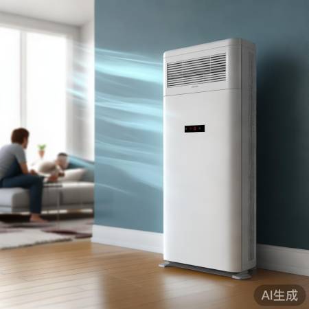 万宝空调速冷均匀，清凉全屋！