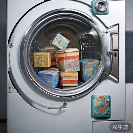 洗衣机洗盲盒，方法讲究，勿损机