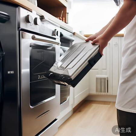 安全操作，更换集成灶水箱