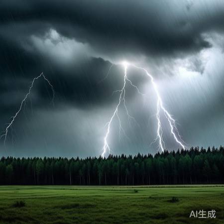 雷雨天气，外部环境因素。