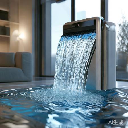 卡萨帝热水器瀑布，山水画般时尚