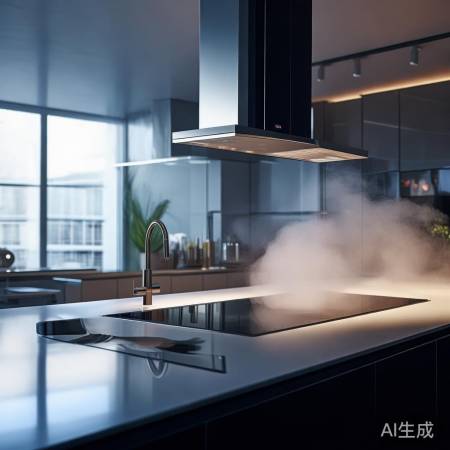 西门子油烟机，蓝牙智能烹饪助手