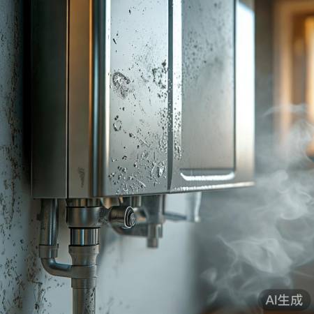 壁挂炉清洁，保障运行。