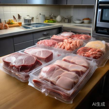 冷冻食材更方便，保质期长。