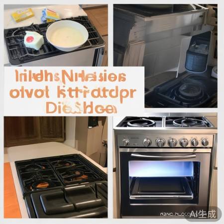 灶台烤箱易清洁，洗洁精热水搞定