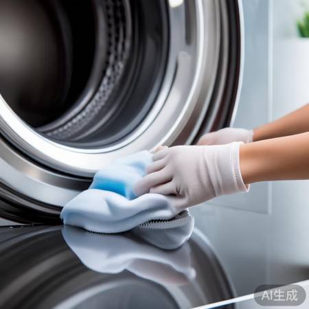 勿用硬物擦洗衣机，防刮伤。