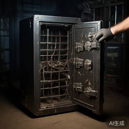 保险柜内部受损，无法开启