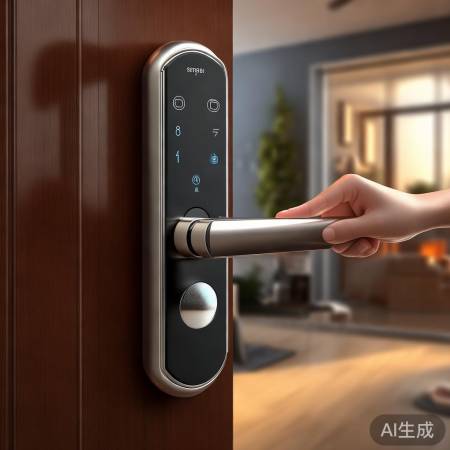 梵帝洛克指纹锁，安全可靠守护家