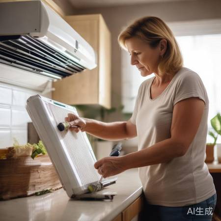 空调滤网每月洗，家人健康保。