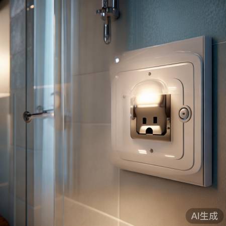 浴室插座左右皆可，防水盖必配