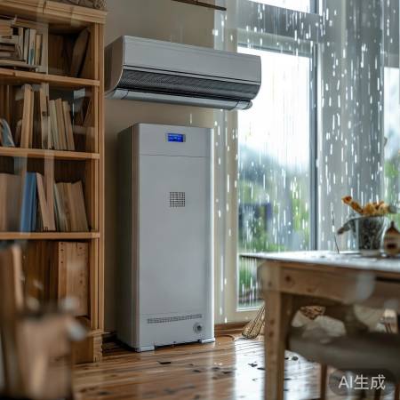 空调除湿保家居，延长使用寿命。