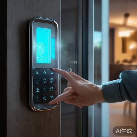 指纹密码解锁测试成功